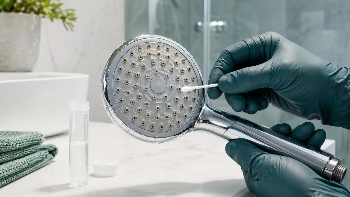 Votre pommeau de douche est-il un nid à bactéries ? Ce que disent les tests