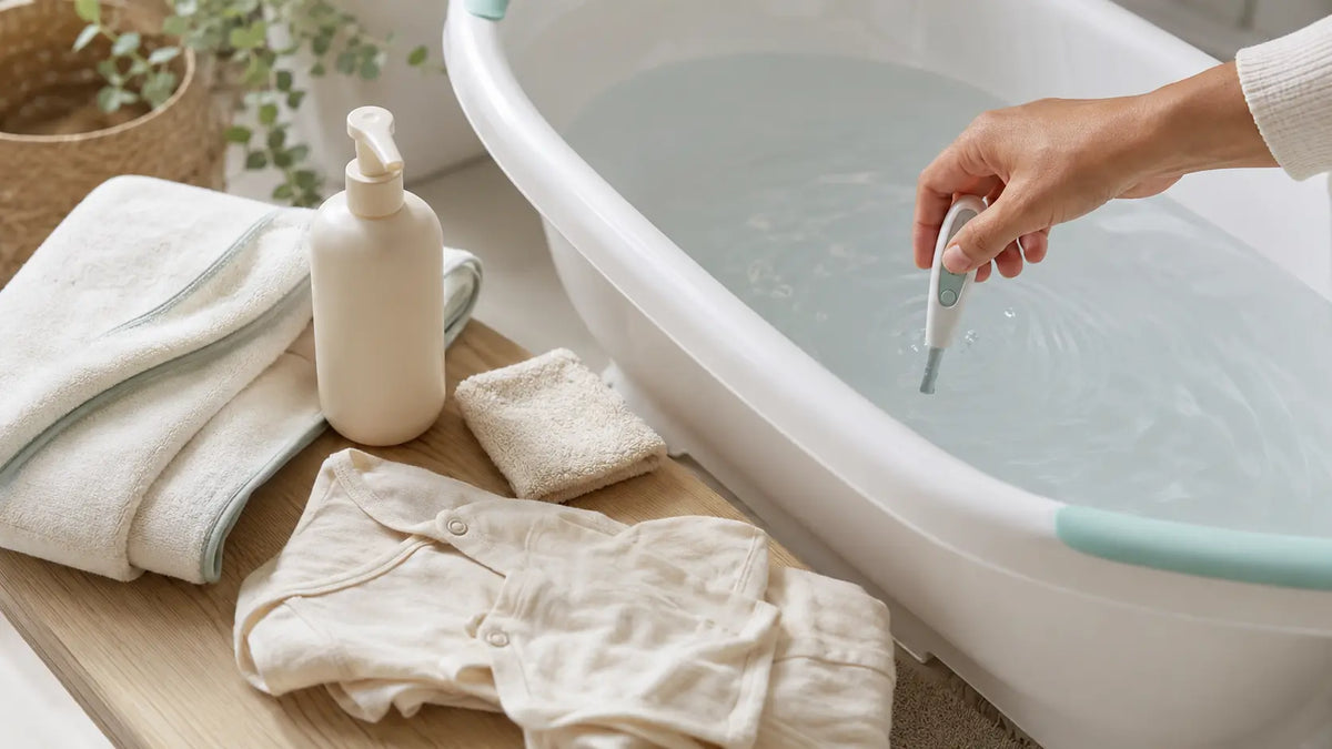 Le bain de bébé : la bonne routine pour une peau apaisée