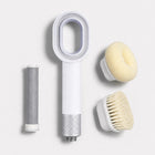 Coffret Purova - Douchette filtrante anti-calcaire, brosse et éponge