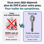 Coffret Purova - Douchette filtrante anti-calcaire, brosse et éponge